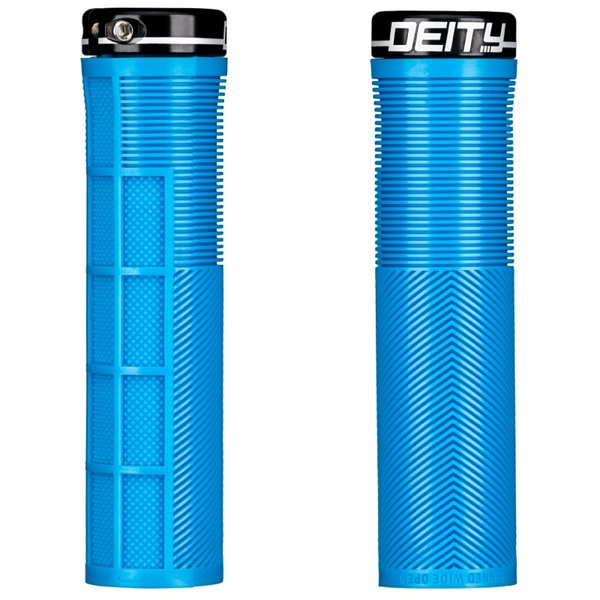 Deity Components Knuckleduster Grips Color: Blue