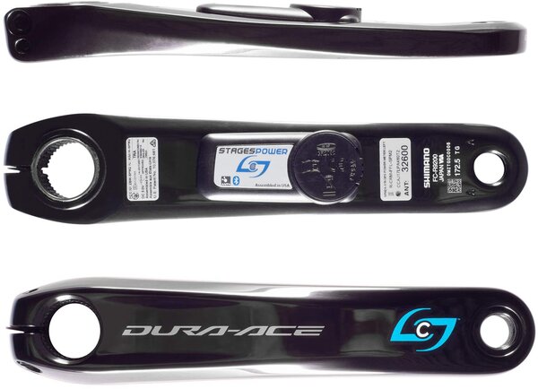 Stages Cycling Stages Power L Shimano Dura-Ace R9200 Left Crank Arm Cycling Power Meter
