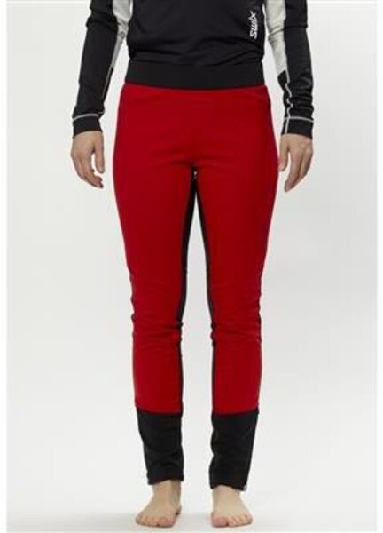 Swix Delda - Light Softshell Tight Pants Women's Color: Fire Red