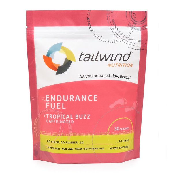Tailwind Caffeinated Endurance Fuel - Tropical Buzz - 30 Servings (810g) 
