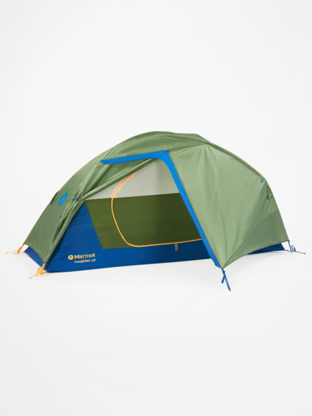 Marmot Tungsten 1 Person Tent - with footprint Color: Foliage / Dark Azure