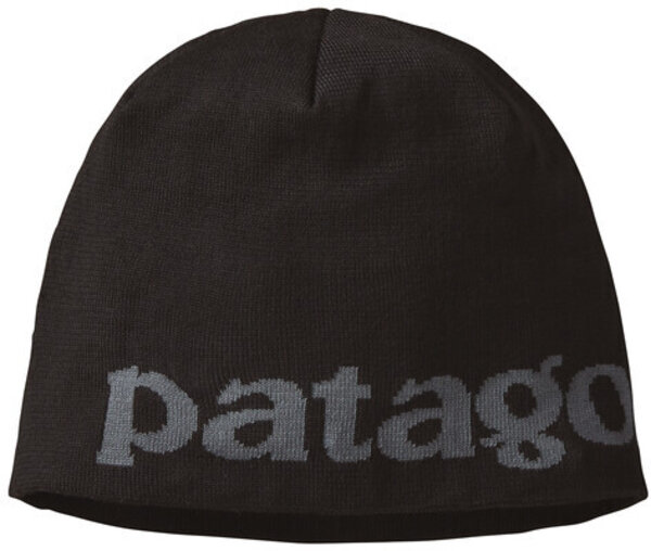 Patagonia Beanie Hat Color: Logo Belwe: Black