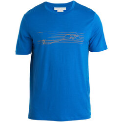 Icebreaker Tech Lite II Ski Stripes Short Sleeve T-Shirt - Men's