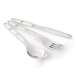 GSI Glacier Stainless Steel 3 Piece Cutlery Set