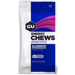 GU Blueberry Pomegranate Chews - 2 Serving Pack - Box/12