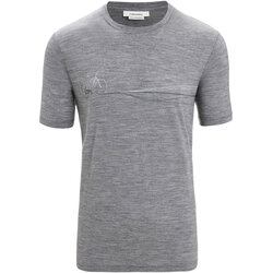 Icebreaker Tech Lite II Short Sleeve T-Shirt Cadence Paths - Men's