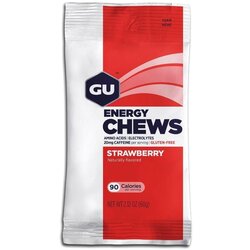 GU Strawberry Chews - 2 Serving Pack - Box/12