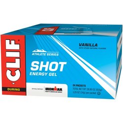 Clif Shot Energy Gel - Vanilla - Box of 24 (34g each)