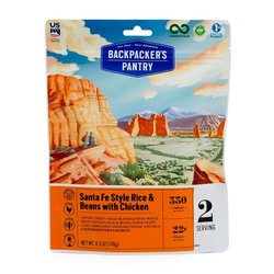 Backpacker's Pantry Santa Fe Style Rice & Beans with Chicken (2 Servings)