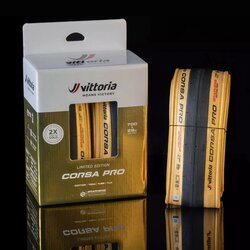 Vittoria Corsa PRO Gold Limited Edition (Pair)