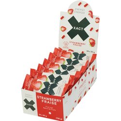 Xact Nutrition Energy Fruit Bar - Strawberry - Box of 24