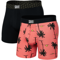 Saxx Ultra Super Soft Boxer Brief 2-Pack - With Fly - Men's