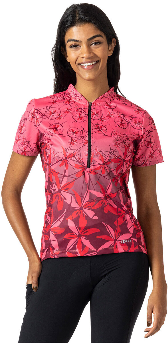 Terry Breakaway Mesh Short Sleeve Bike Jersey Women's Bushtukah