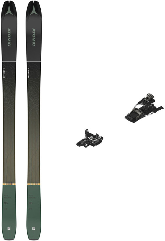 Atomic Backland 95 With Binding Backland Tour Bushtukah