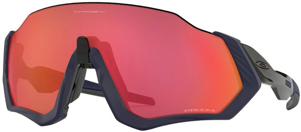 Oakley Flight Jacket Matte Navy w/ PRIZM Torch Trail