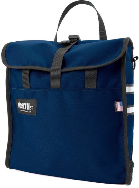 NORTH ST Gladstone Grocery Pannier Color: Midnight Blue