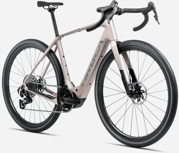Orbea Denna M30 Class 3 (+$15 Call2Recycle Battery Fee) Color: Nickel Matte/Carbon Raw Gloss