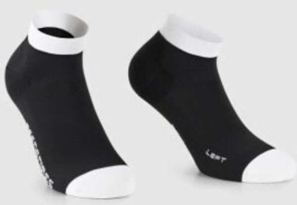 Assos RS SUPERLÉGER Low Socks Color: Black