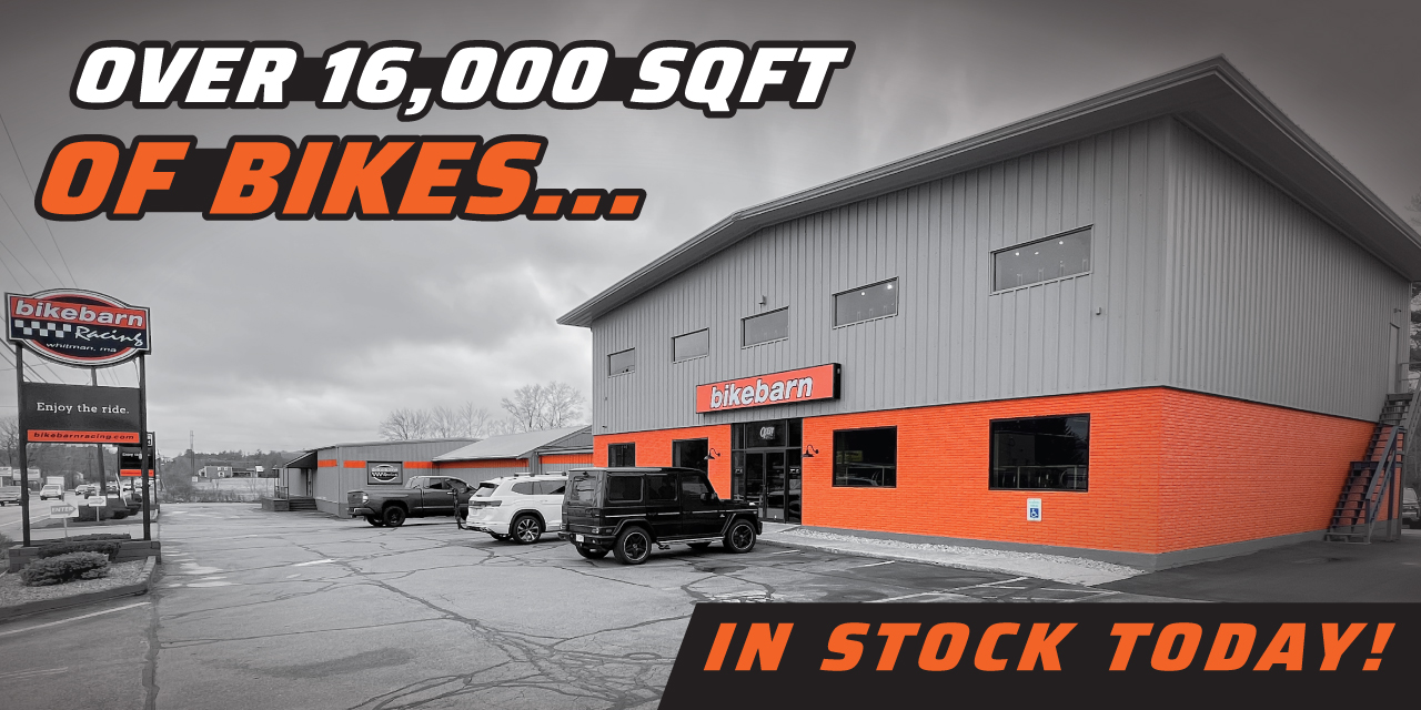 Bikebarn Has Over 16,000 SQFT of Bikes & Accessories in Stock Today! Bikebarn Has Over 16,000 SQFT of Bikes & Accessories in Stock Today!
