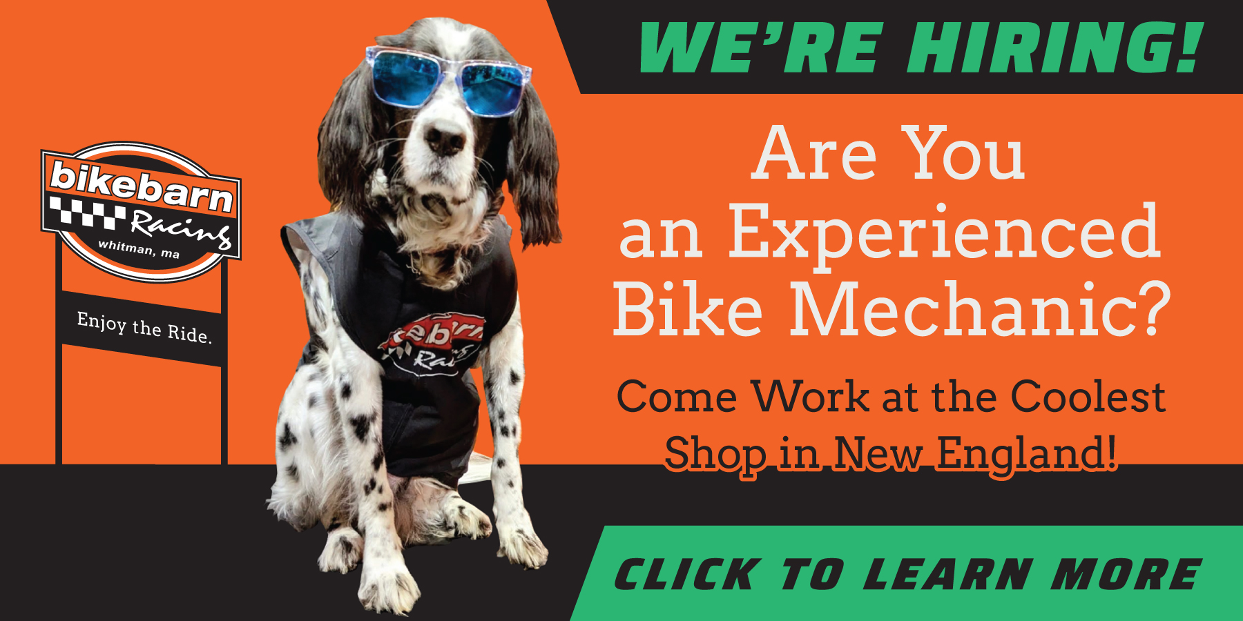 Bikebarn: We're Hiring Bikebarn: We're Hiring