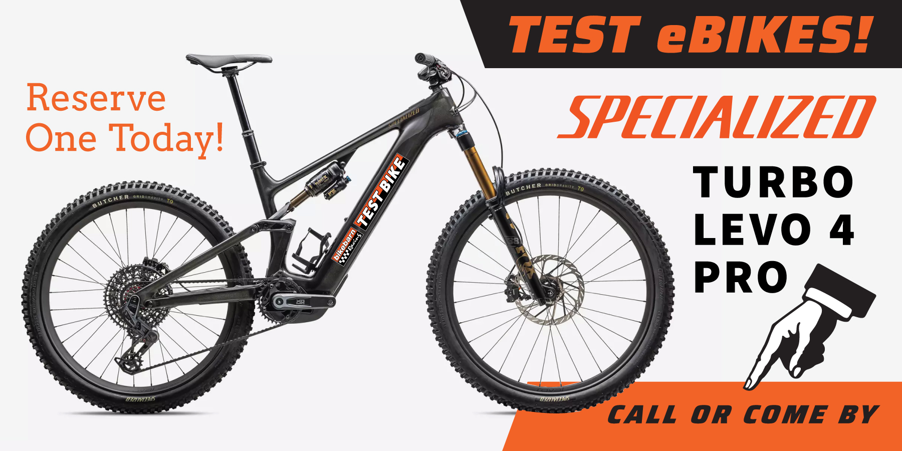Test eBikes - Reserve One Today!