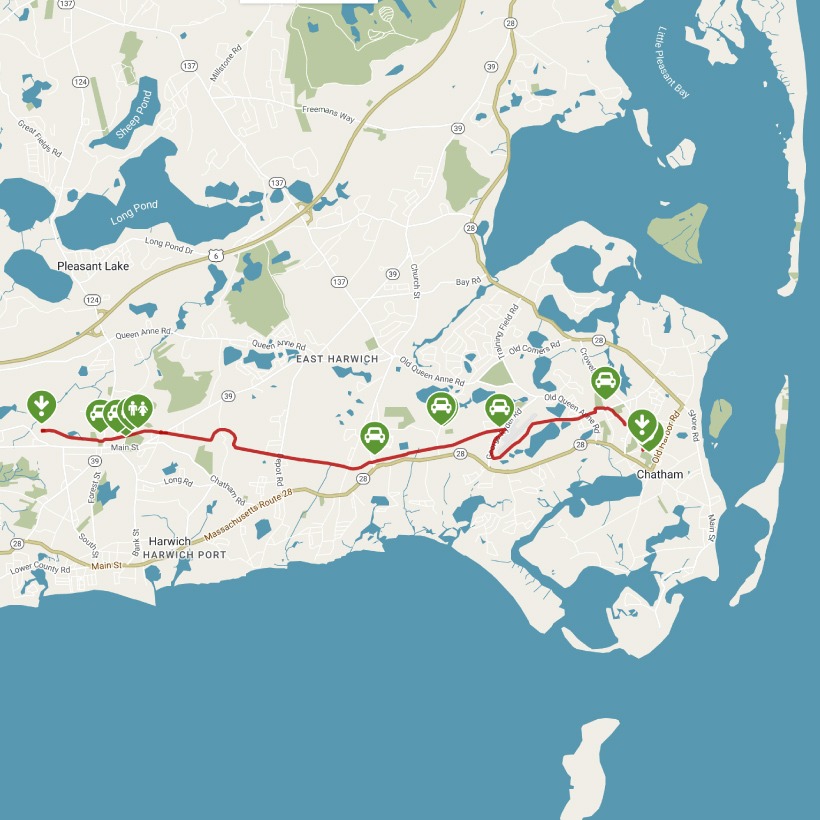 Northern Rail Trail Map