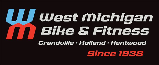 The new West Michigan Bike and Fitness logo