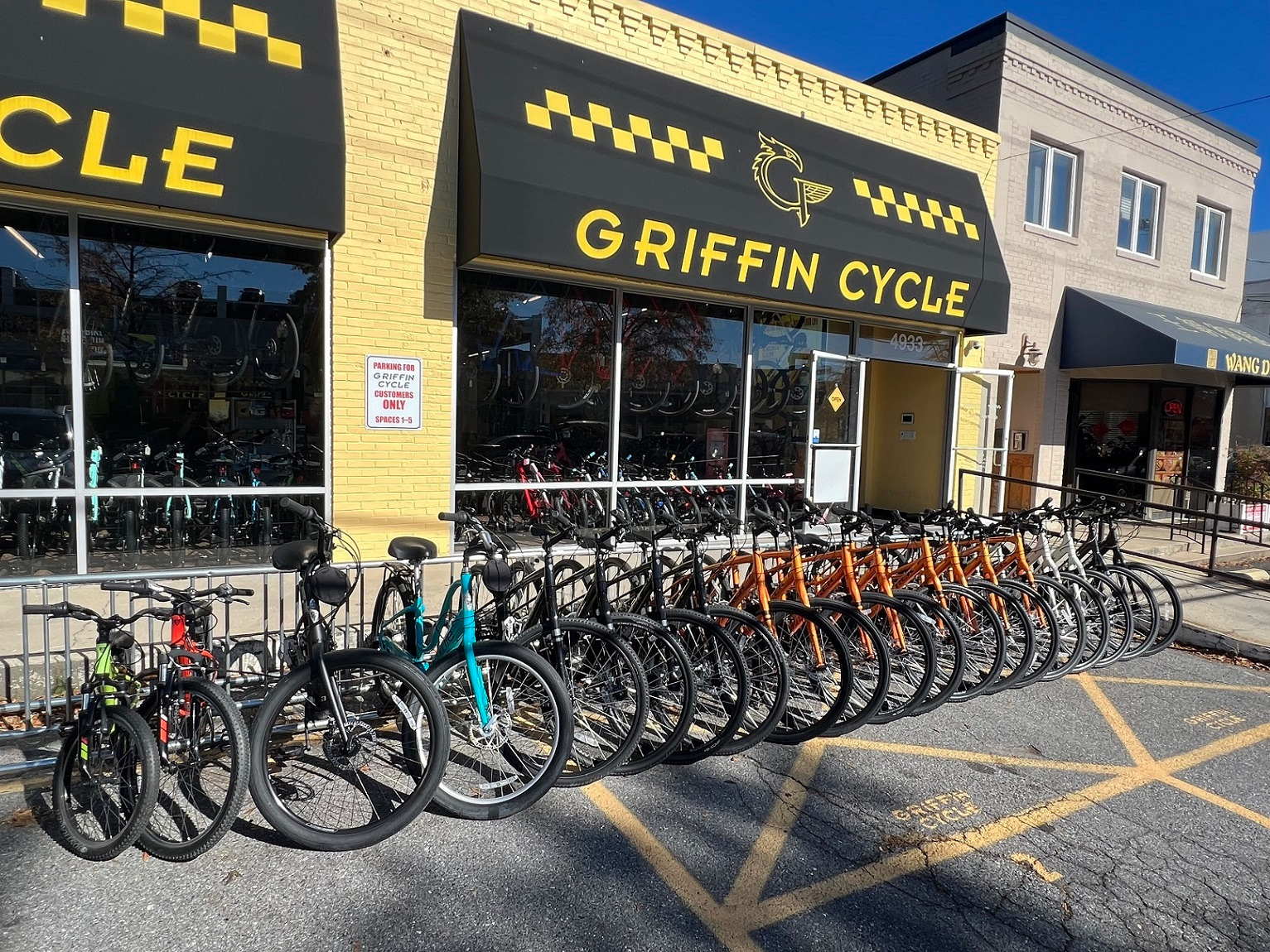 Bike Rentals at Griffin Cycle 