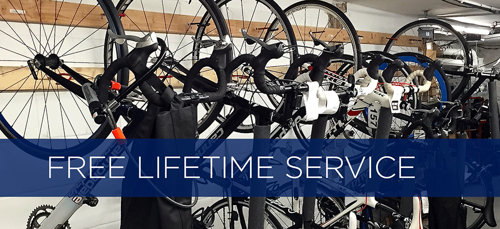 Free Lifetime Service - Toga Bike Shop