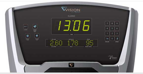 Vision Fitness Simple Console