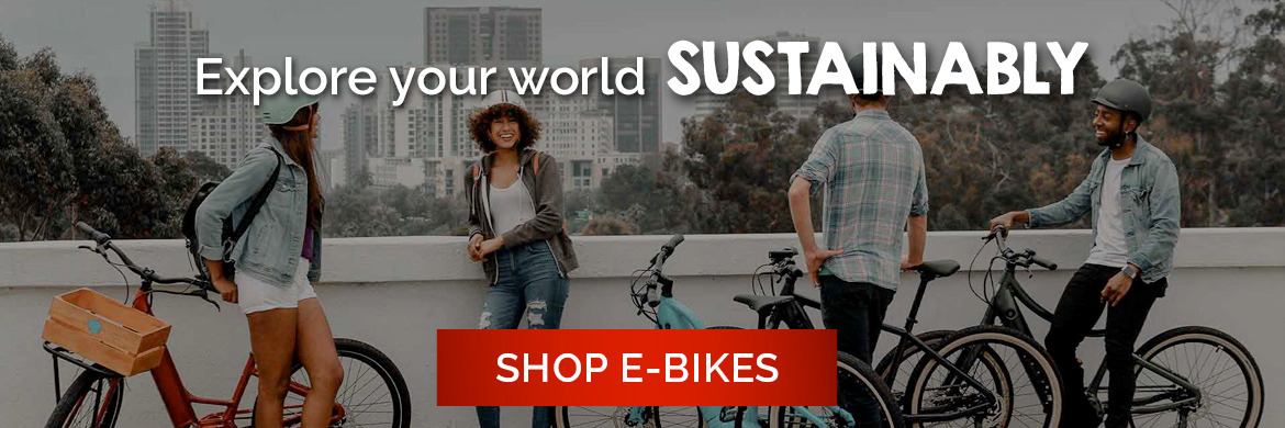 Explore your world sustainably with an ebike