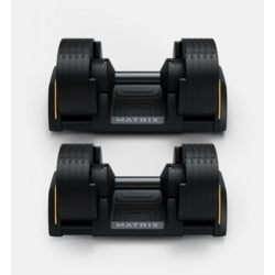 Matrix 50 LB Adjustable Dumbbell Set