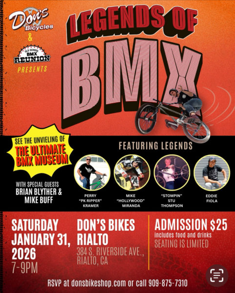 Don's Bicycle Store Legends of BMX