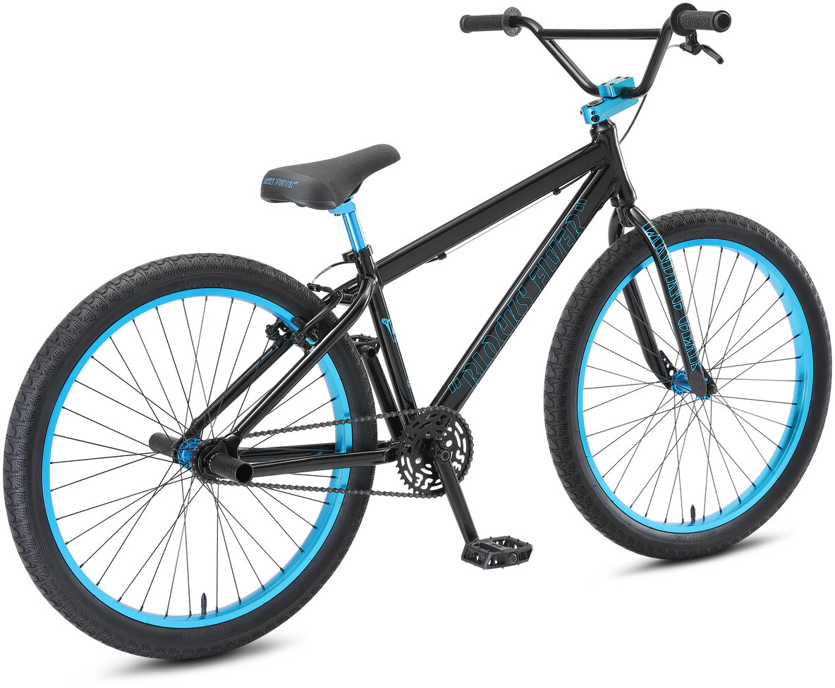 SE Blocks Flyer 26-inch BMX Freestyle Bike-Orange Camo