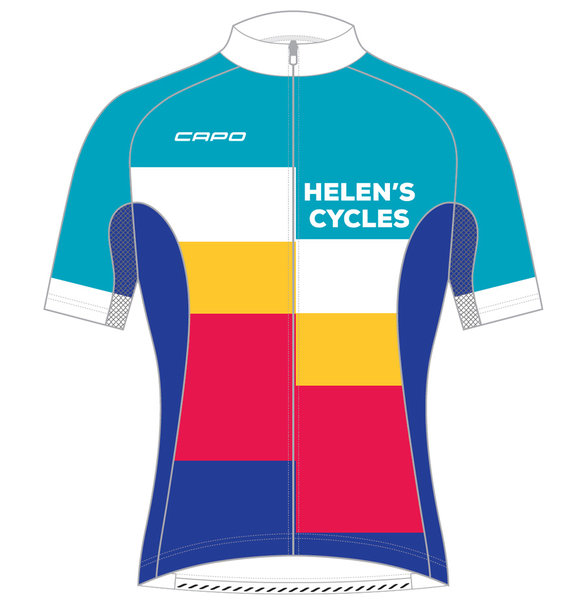 Helen's Cycles/I. Martin Bicycles Capo Asymmetric Jersey