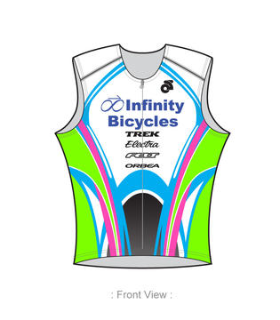Champion System Infinity Bicycles Mens Triathlon Top