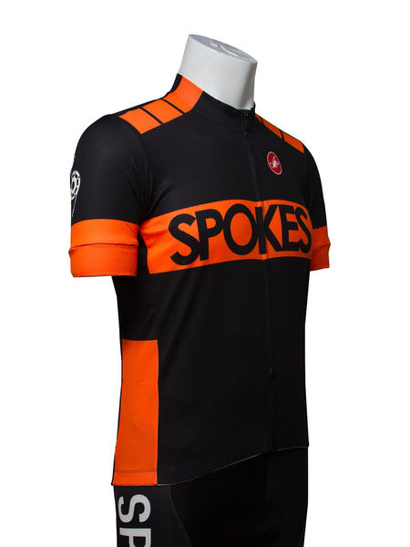 Castelli Spokes training jersey black/orange