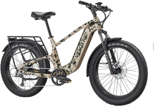 Velotric Nomad 2X Full Suspension Fat Tire Ebike Step-Over(We match all advertised manufacture deals. Free assembly and 2 free check-ups with bike purchase)