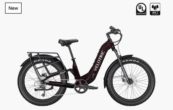 Velotric Nomad 2X Full Suspension Fat Tire Step-Thru Ebike (We match all advertised manufacture deals. Free assembly and 2 free check-ups with bike purchase)