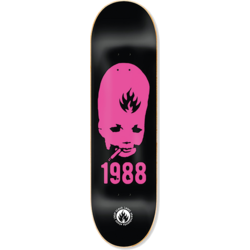 Black Label BL Thumbhead 1988 Deck 8.25 Black/Pink