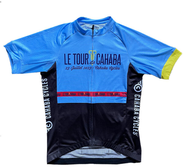 Cahaba Cycles TDC 23 Semi-Fitted Mens Jersey (Roomier Fit) 