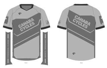Pearl Izumi Cahaba Cycles MTB jersey 2015