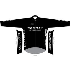 Big Shark Big Shark Black Edition Long Sleeve Thermal Jersey