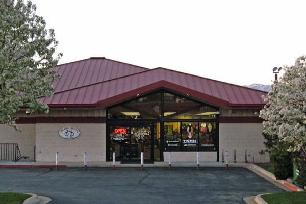 The Bike Shoppe's Ogden Bike Shop storefront