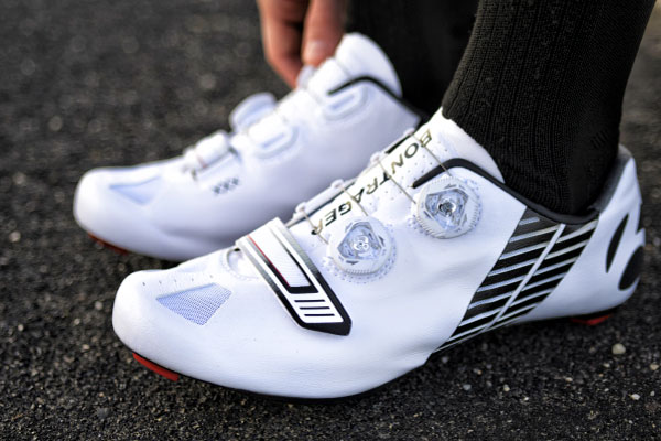 Road bike shoes will help you generate more power and ride more efficiently.