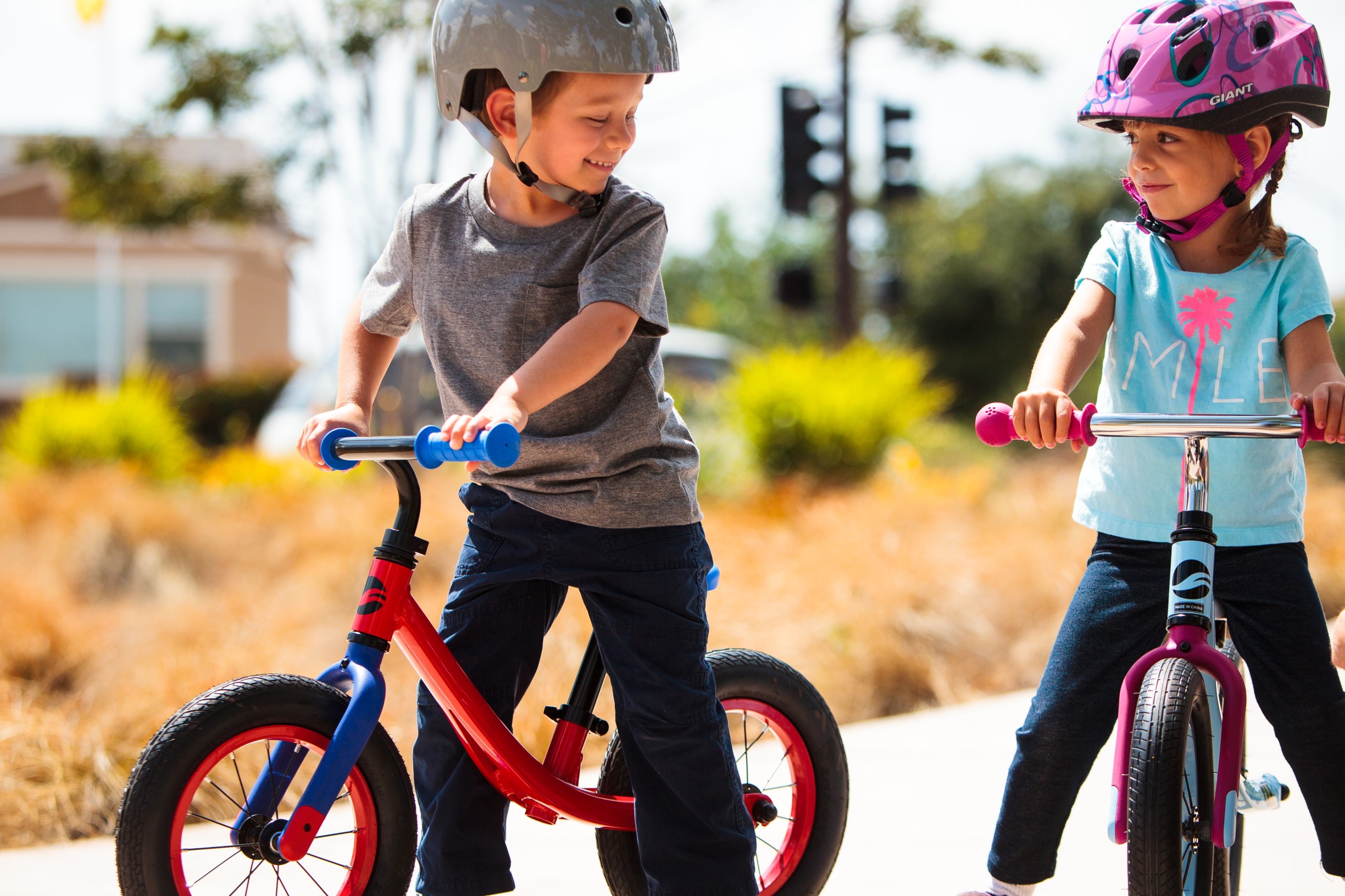 two kids bikes