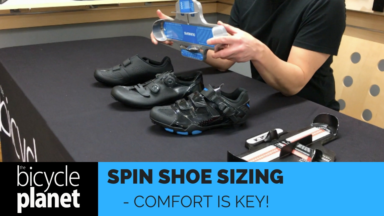 Finding the Right Spin Shoe Size