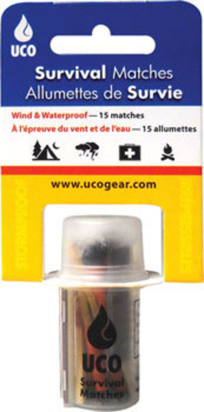 UCO UCO Survival Match Kit with Case