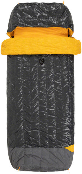 NEMO Nemo Equipment, Inc. Tango Solo, 30, 650-fill DownTek Sleeping Bag/Comforter, Granite/Marigold