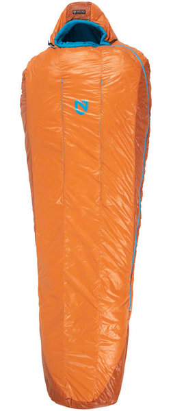 NEMO Nemo Equipment, Inc. Kyan 35 Sleeping Bag, Primaloft Silver Synthetic Insulation: Long, Amber/Alpine
